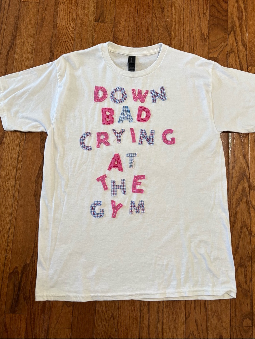 Taylor Swift tee shirt “Down Bad…” 100% cotton hand stitched size L